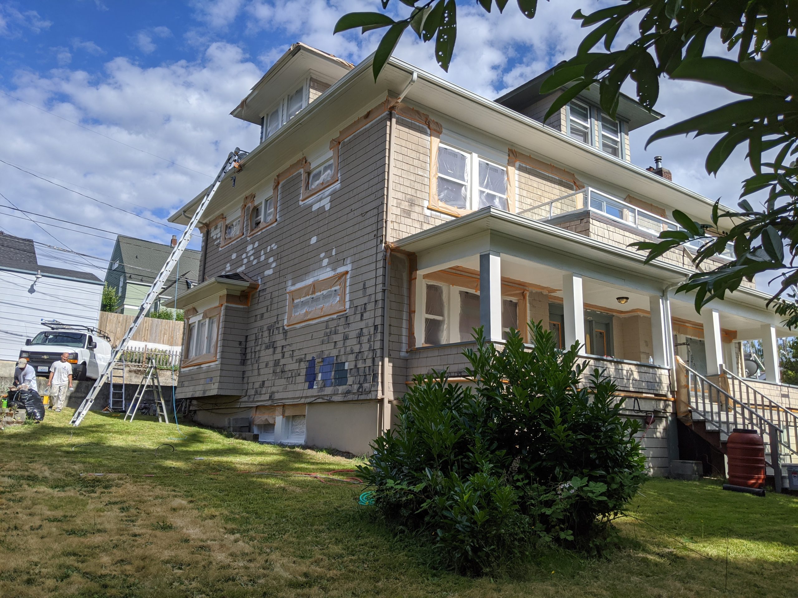 before of house in Puyallup